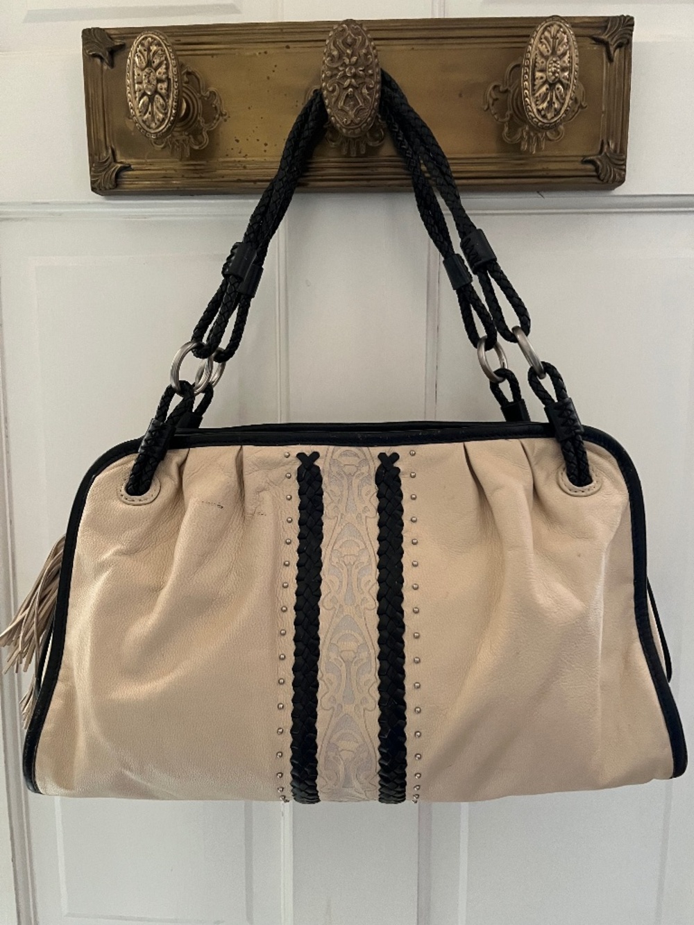 Vintage Kate Landry leather handbag